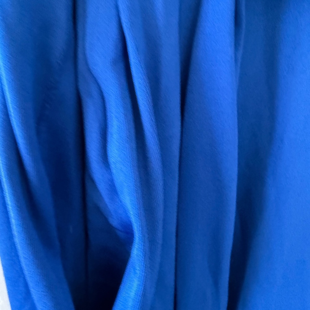 Blue Button-Up Jumpsuit - Picture 4 of 5